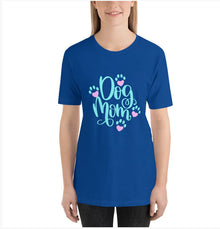 Dog Mom T-Shirt, Blue